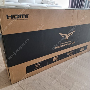 한성컴퓨터 QHD QD mini LED 게이밍 모니터 240Hz 무결점