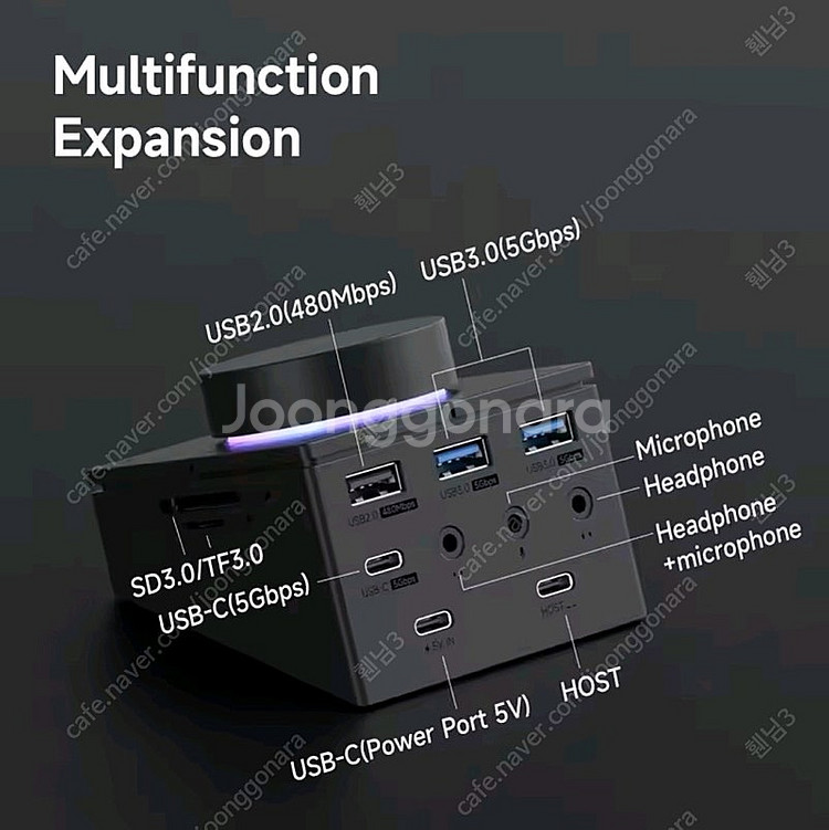 베이스어스 Baseus 메탈 8in1 멀티허브 8포트 ...--9