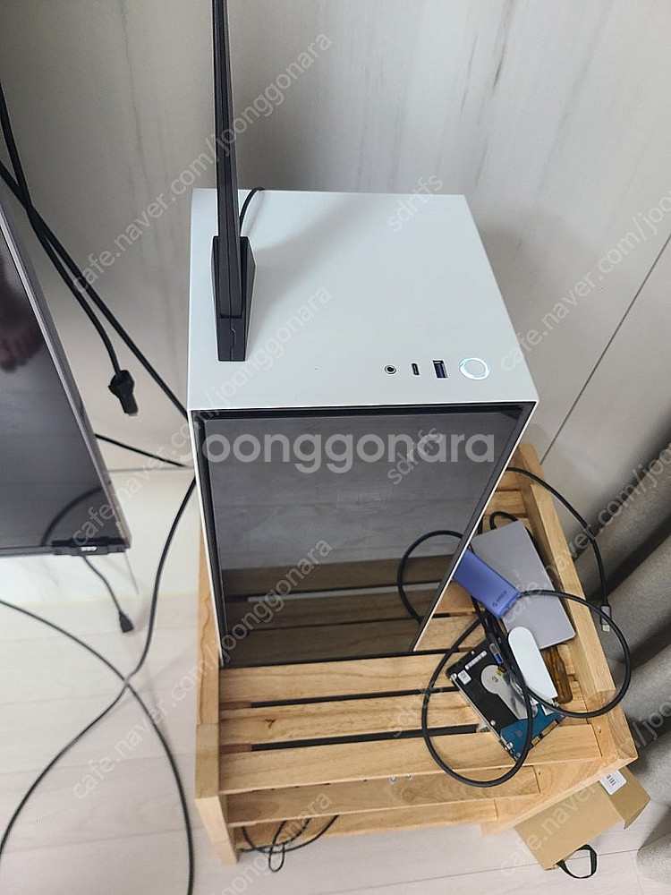 대구 미니itx pc팝니다 라데온 cpu5600 반본체...--0