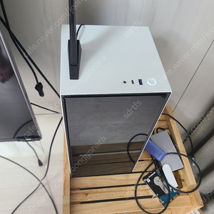 대구 미니itx pc팝니다 라데온 cpu5600 반본체팝니다