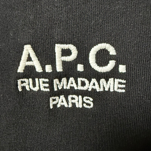 A.P.C 아페쎄 루마담 반팔 티셔츠 M사이즈(실 100) 검정색 팝니다