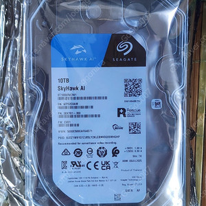 CCTV HDD 씨게이트 하드디스크 10테라 seagate 10TB 스카이호크 미개봉