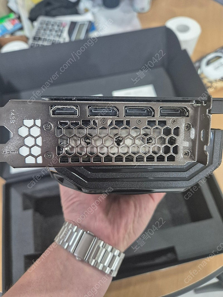 이엠텍 블랙스톰 RTX4070ti super 그래픽카드...--4