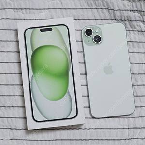 아이폰15+플러스 128GB 그린