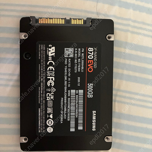 삼성 870evo 500g 팝니다