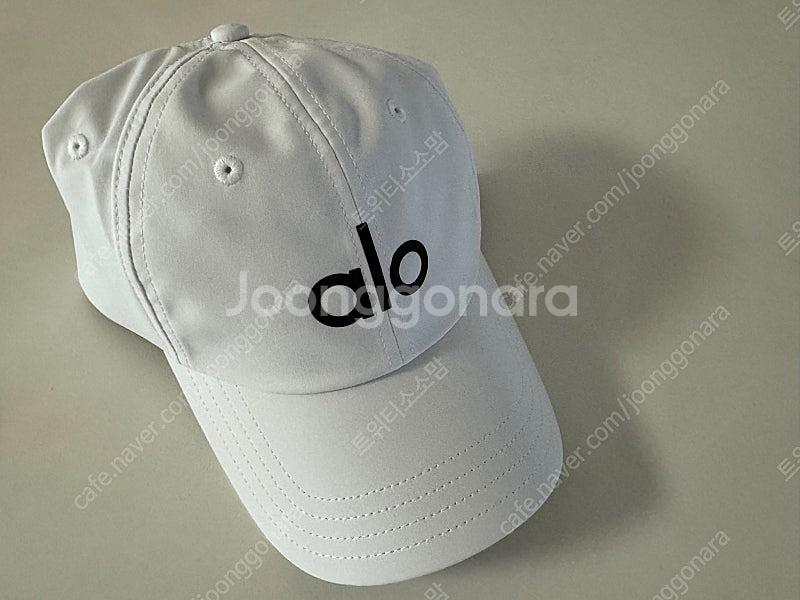 알로 화이트 캡모자 새상품--0