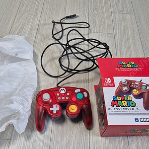 호리 클래식컨트롤러 for Nintendo Switch 슈퍼마리오 팝니다