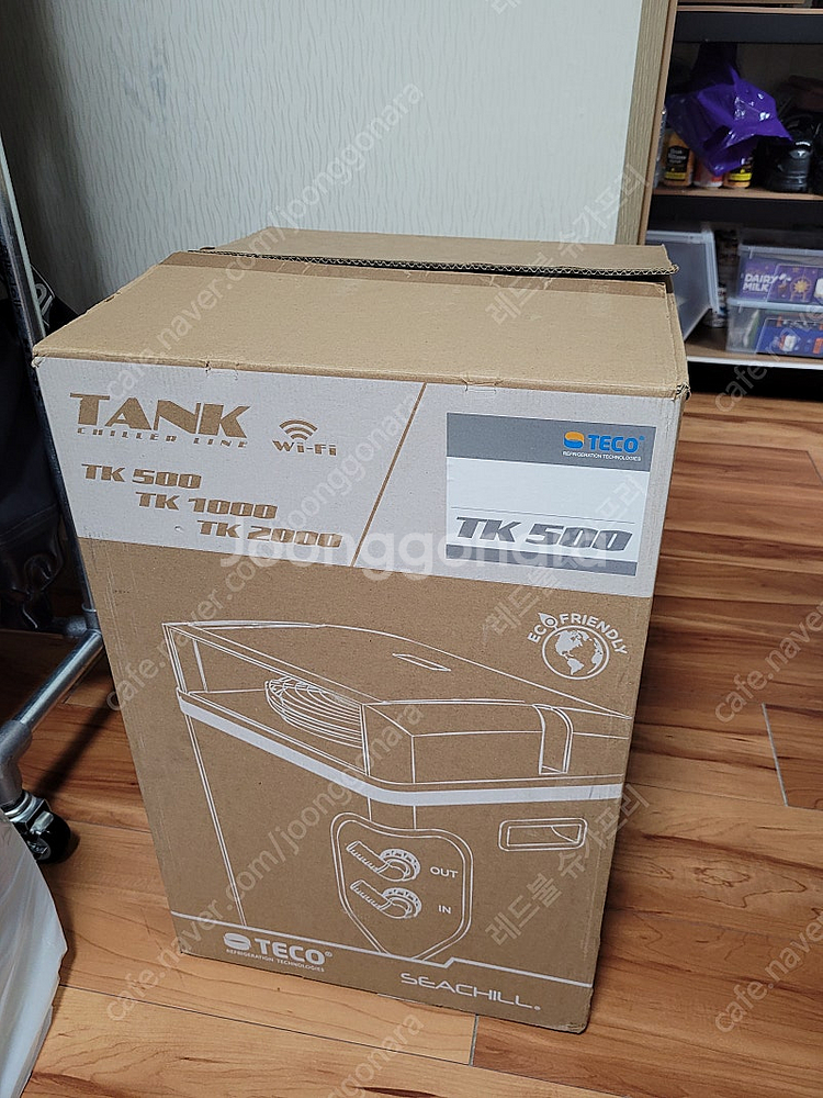 해수 수조용 테코 냉각기 TK-500 박스 풀셋 팝니다--0