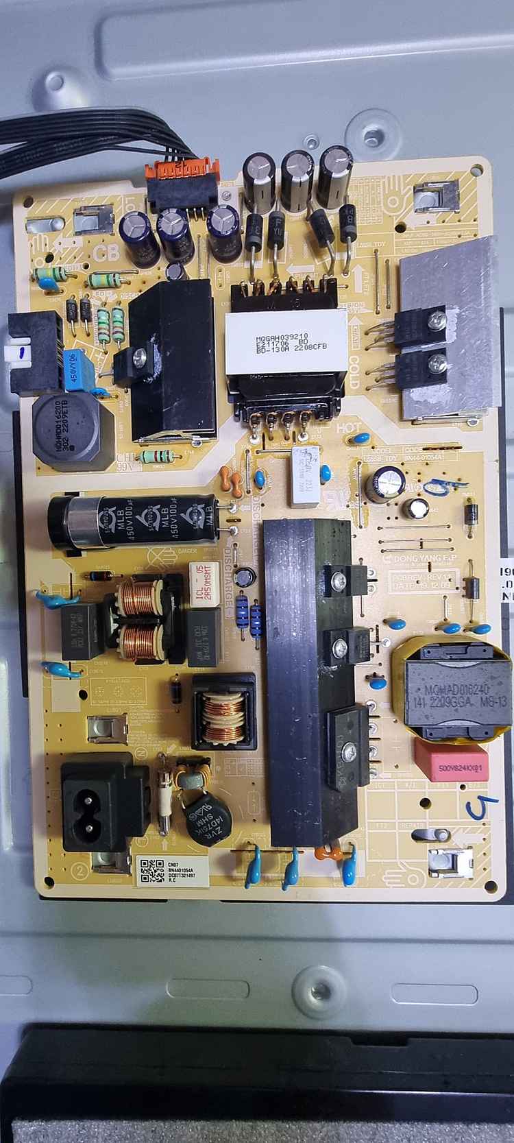 삼성 TV KU50UA7050FXKR 부품 메인보드 파워보드 스텐드​ 이미지