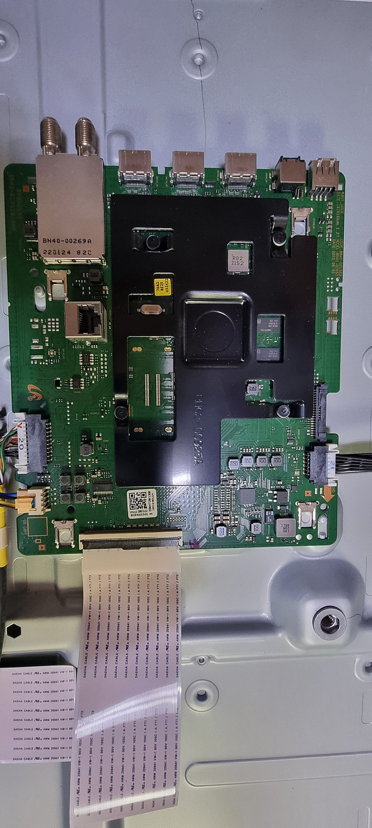 삼성 TV KU50UA7050FXKR 부품 메인보드 파워보드 스텐드​ 이미지