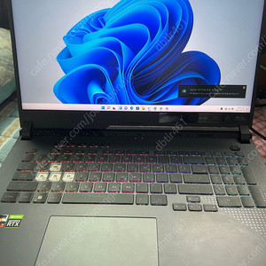 아수스 게이밍 노트북17인치 RTX3060 판매합니다