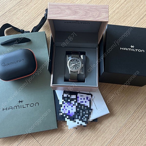 해밀턴 38mm 카키필드 H69439931