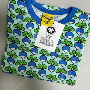 던스 파랑순무 반팔 98 새상품