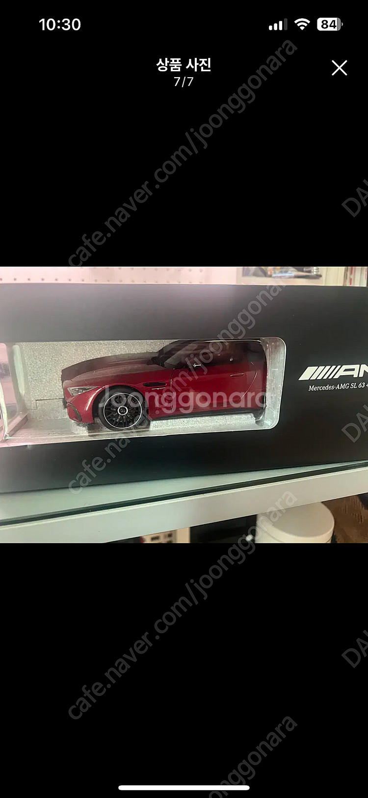 1:18 벤츠 sl63 amg 다이캐스트--6
