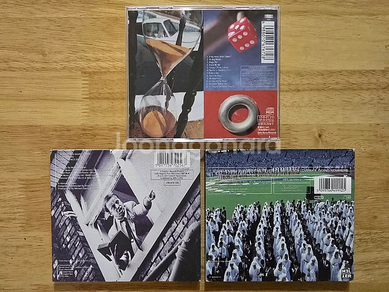 CD 음반 oasis 오아시스 앨범, 싱글 3장--2