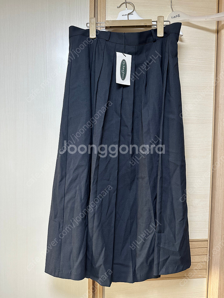 바이정화 제작 프레쉬 플리츠 스커트 네이비 2xl--3