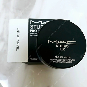 MAC 맥 쿠션 루스 파우더 25000원 스튜디오 픽스 6.5g ( 미개봉 새상품) 투명 당일접수