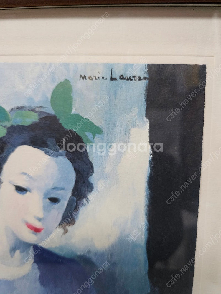 (압인판화) 바인 마리로랑생 명화 인테리어액자 32x3...--2