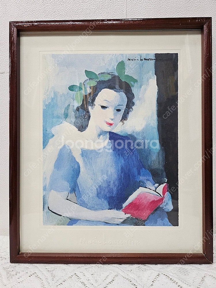 (압인판화) 바인 마리로랑생 명화 인테리어액자 32x3...--3