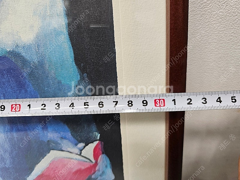 (압인판화) 바인 마리로랑생 명화 인테리어액자 32x3...--4