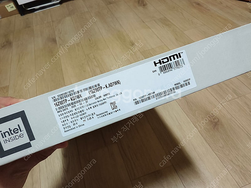 [미개봉] LG 그램 프로 16 16Z90TP KD7W...--1