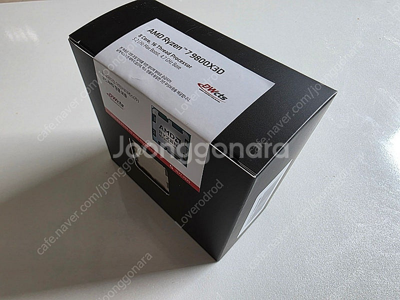 AMD 라이젠7 9800X3D 국내 정품 (미개봉)--2