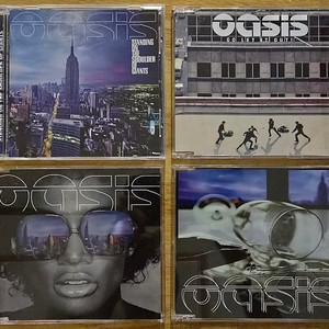 CD 음반 oasis 오아시스 앨범, 싱글 4장