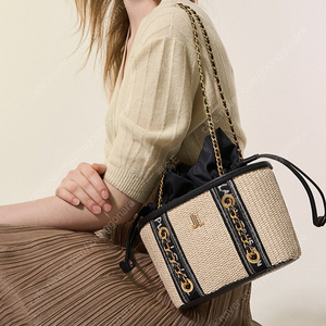 한섬 랑방컬렉션 체인 숄더백