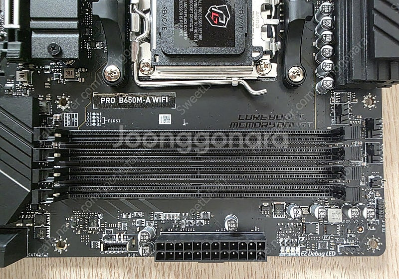 MSI PRO B650M-A WIFI 팝니다--3