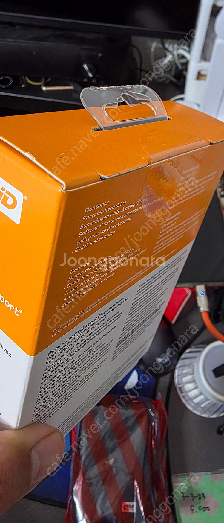 WD My Passport 6TB 외장하드 미개봉--2