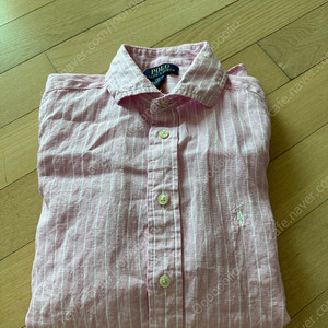 폴로랄프로렌 보이즈 라지L 린넨 셔츠 (1회 착용)