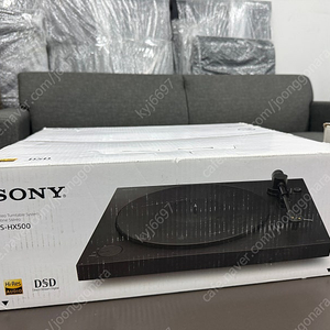 소니 턴테이블 PS-HX500 미개봉 판매