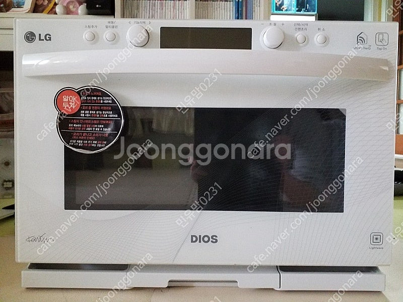LG DIOS 광파오븐 스팀레인지 MA424BWS--0