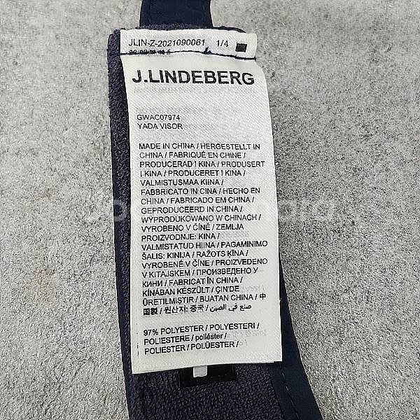 J.LINDEBERG 정품 야다 바이저 썬캡--6