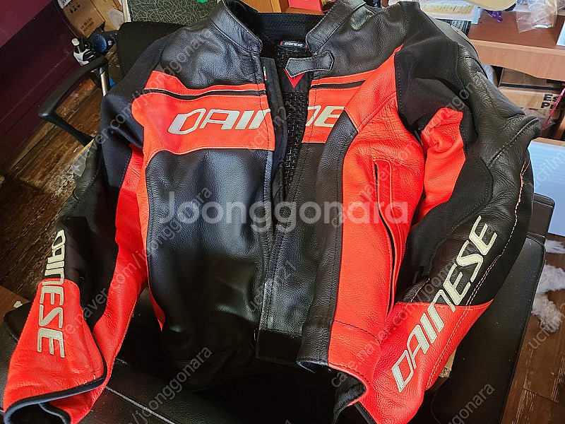 다이네즈 가죽 자켓+바지--0