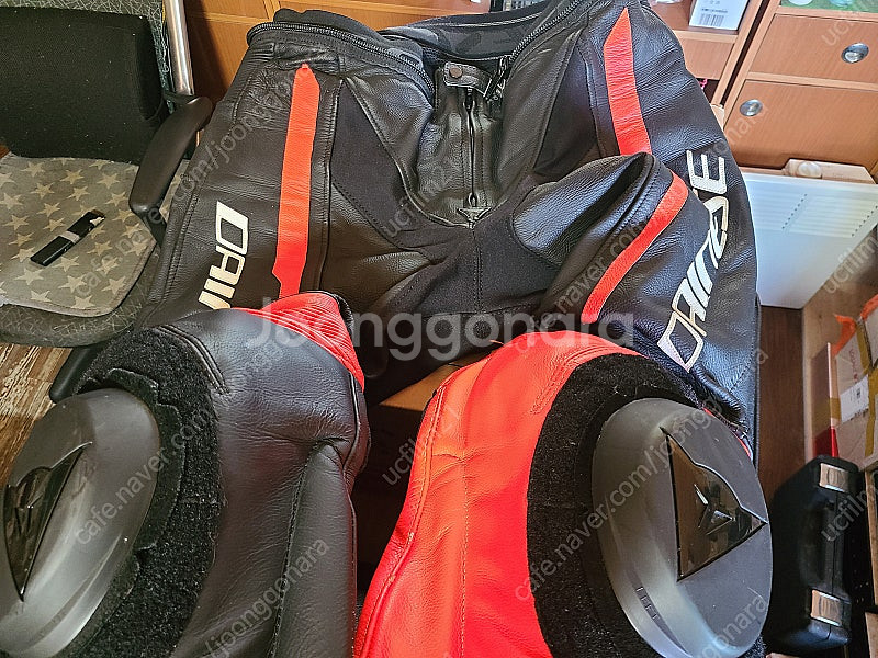 다이네즈 가죽 자켓+바지--6