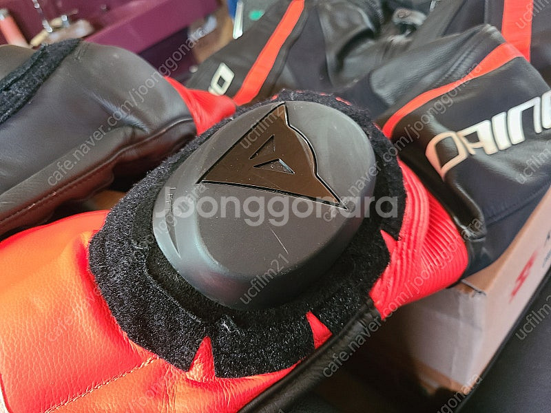 다이네즈 가죽 자켓+바지--8