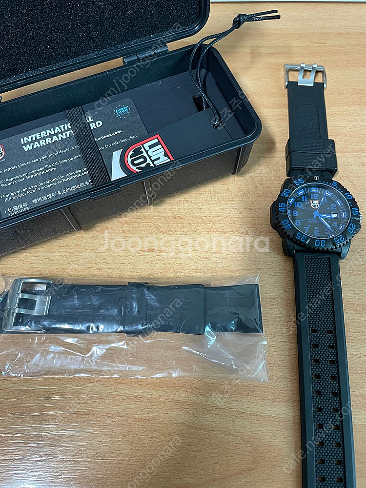 인천 루미녹스 3053 블루 인덱스 시계 팝니다--3