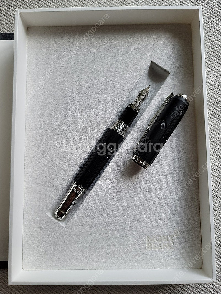 몽블랑 작가시리즈 빅토르 위고 만년필 M닙--3