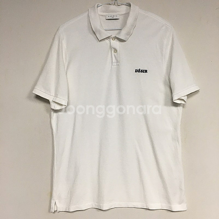 SANDRO 산드로 옴므 PK 반팔 티셔츠 XL / 랑...--0