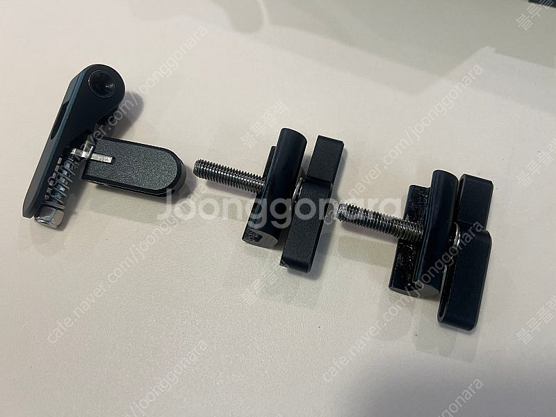 브롬톤 알루미늄 힌지 클램프 세트--1