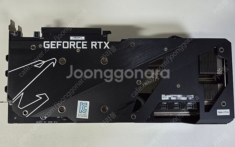 RTX 3080ti 어로스 마스터 12GB 팝니다.--0