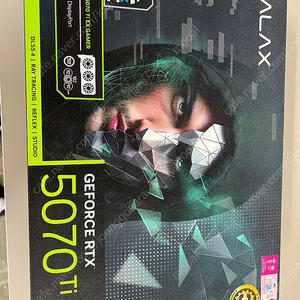 갤럭시 GALAX 지포스 RTX 5070 Ti BLACK OC D7 16GB