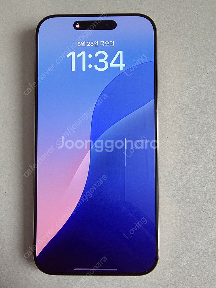 아이폰16 프로맥스 데저트골드 256--0