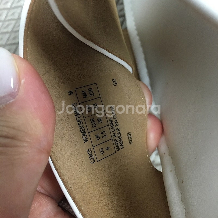 락포트 크로스 샌들 슬리퍼 230 / 랑방 마인 오브제 타임 럭키슈에뜨 산드로 마쥬 오르 시에 시스템--3