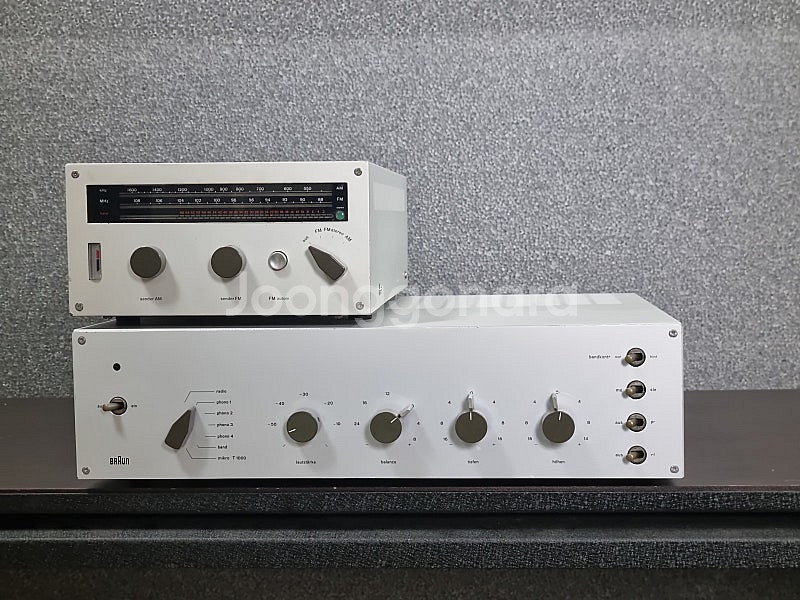 브라운디터람스 미니멀리즘 csv13 진공관 앰프 와 c...--3