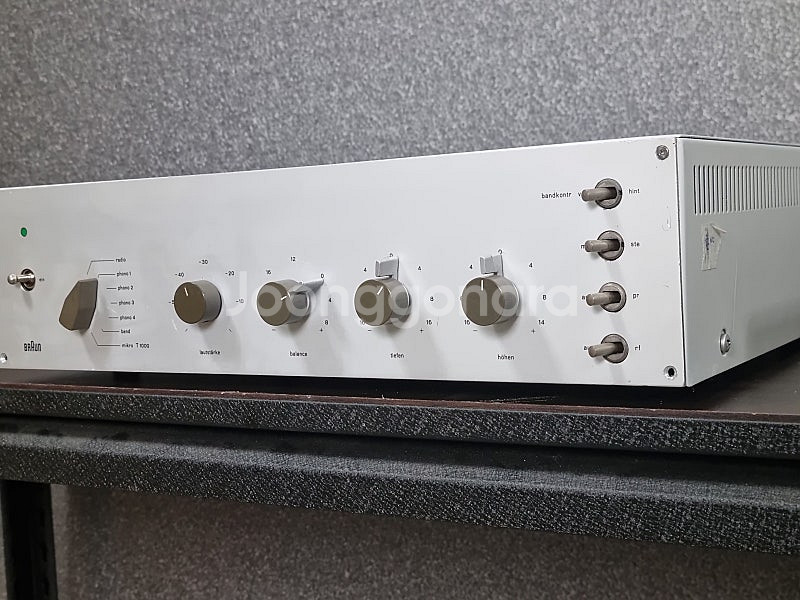 브라운디터람스 미니멀리즘 csv60 진공관 앰프 와 c...--3