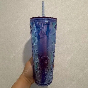 북미 스타벅스 퍼플 프리즘 콜드컵 710ml