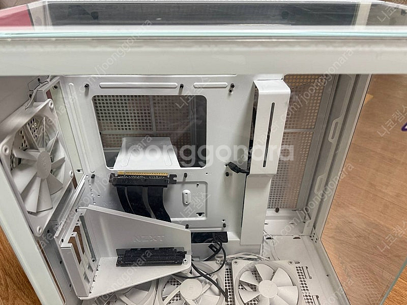 NZXT H9 ELITE 화이트 팝니다--1