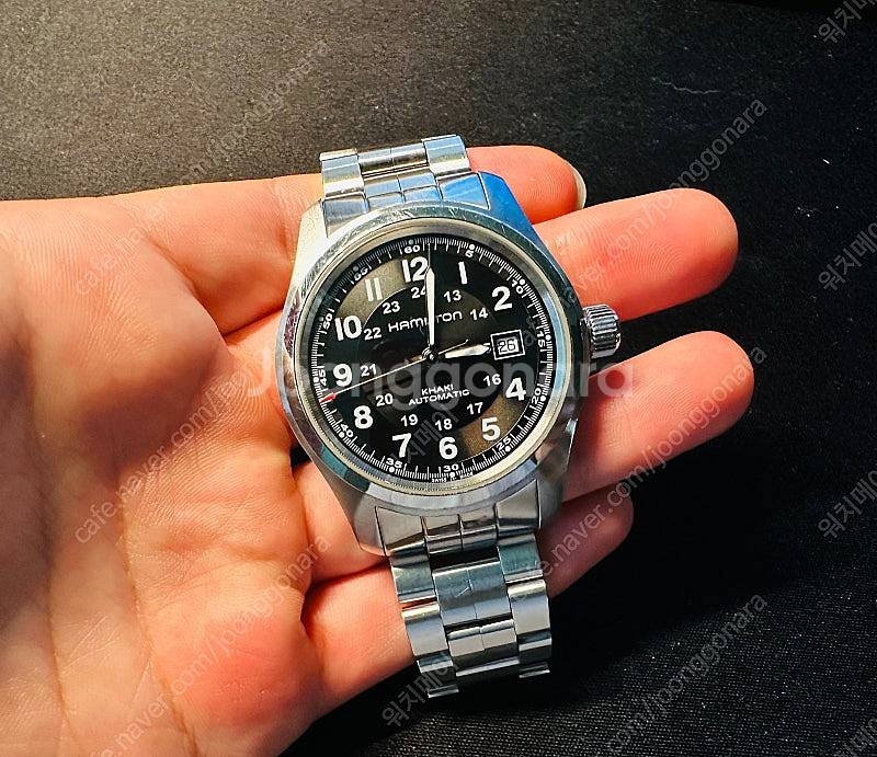 해밀턴 카키필드 오토매틱 42mm 시계 판매--1